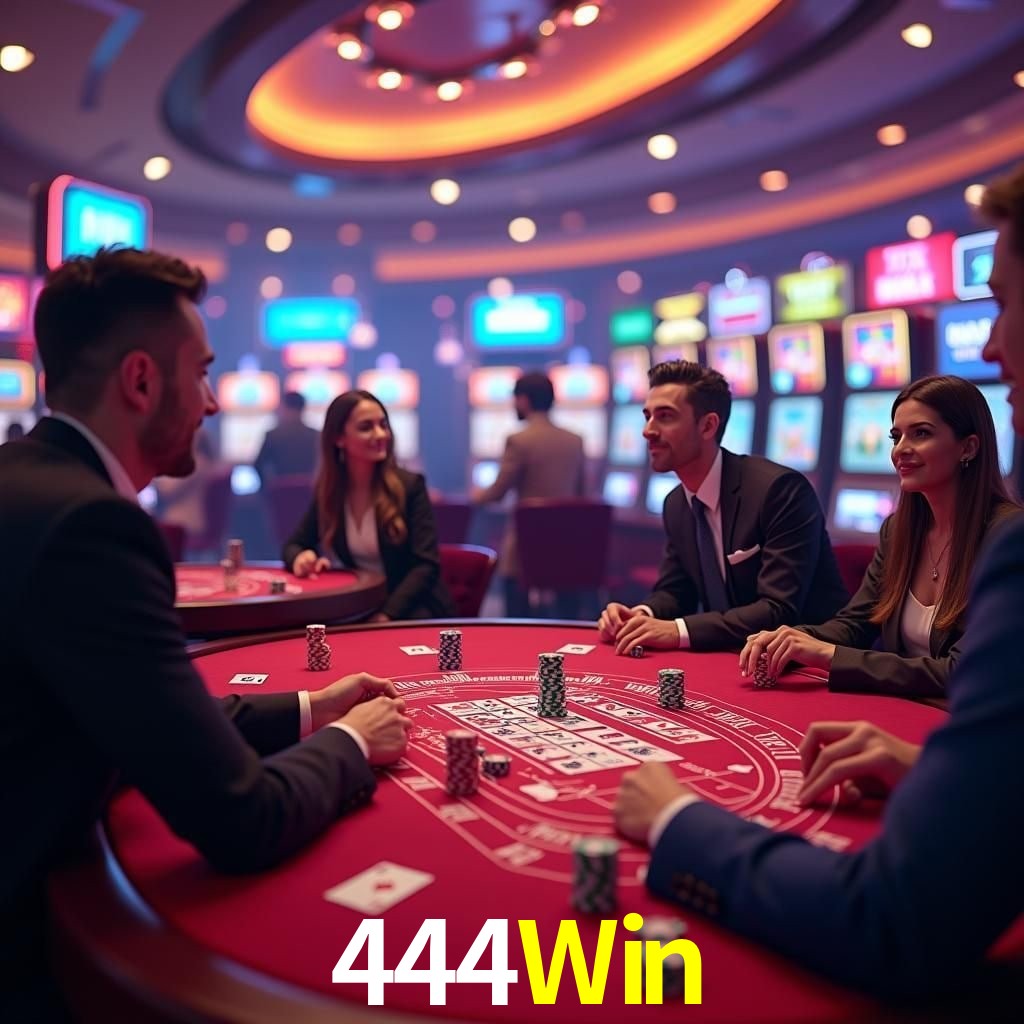 A Experiência Imersiva dos Cassinos Ao Vivo no 444Win